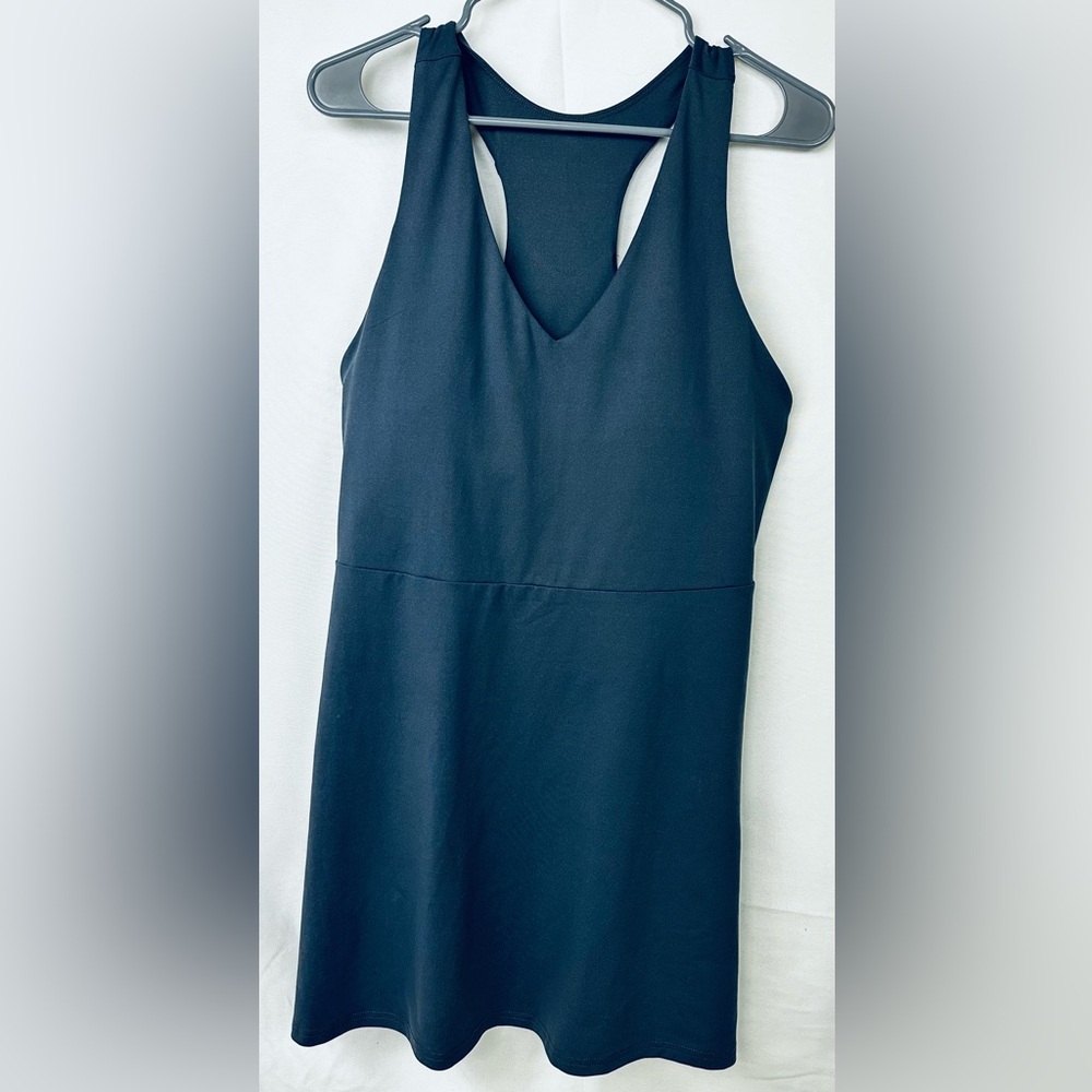 Fabletics Fit and Flare Racerback Dress, Sz Lg